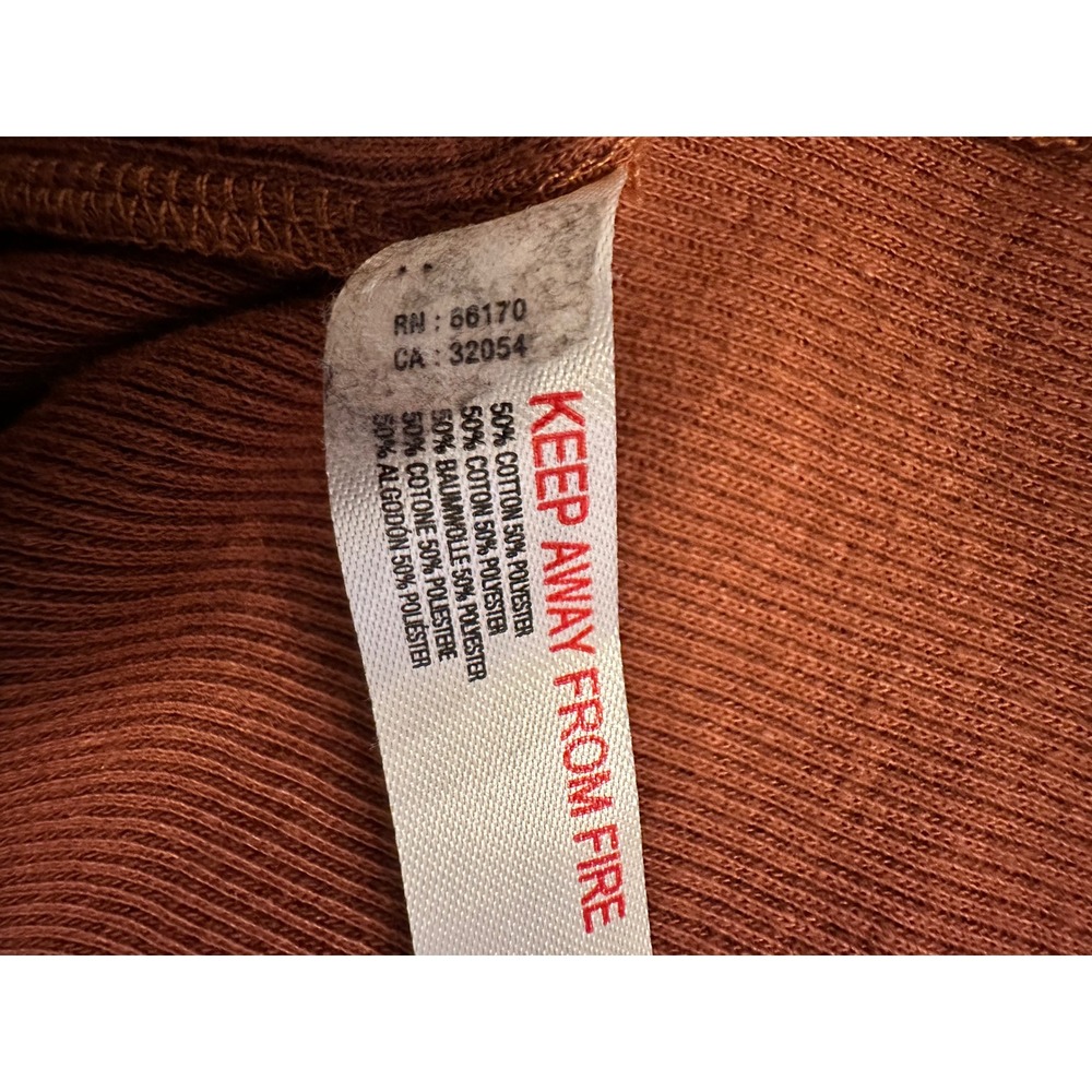 Free People Intimately Ribbed High Neck Tank Top Rust Brown Racerback - Picture 8 of 10